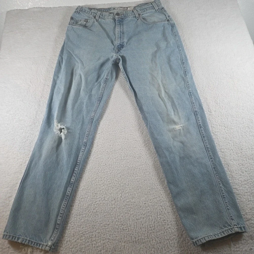 Vintage 90's Levi's Levi Strauss Signature 545‎ Loose Fit Jeans Mens 35x32